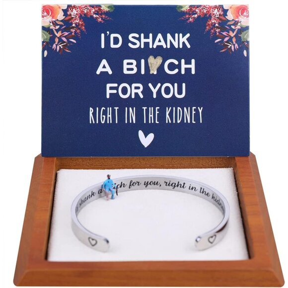 Elegant Hidden Message Bracelet in Stainless Steel - Ideal Gift for Any Occasion - Picture 1 of 7